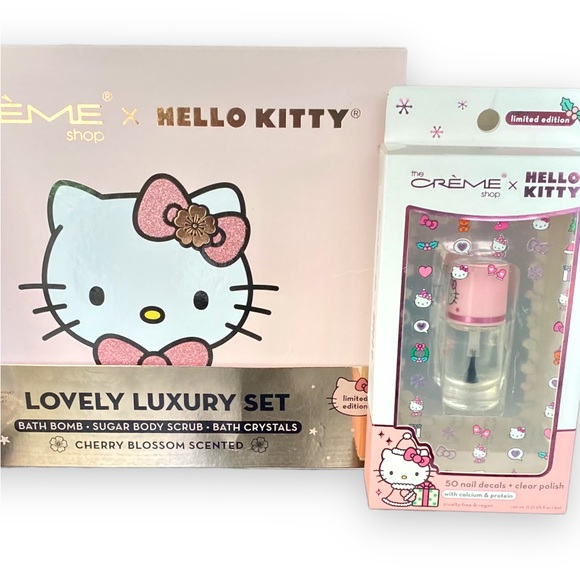 🌸 Ultimate Hello Kitty Lovely Luxury Spa Day Gift Set! NWT! 🌸 - Picture 3 of 13